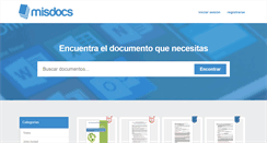 Desktop Screenshot of misdocs.com