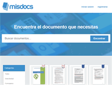 Tablet Screenshot of misdocs.com